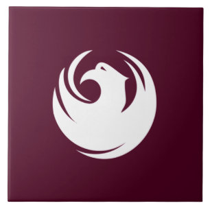 Phoenix city flag ceramic tile