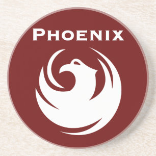 Phoenix city flag coaster