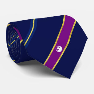 Phoenix city flag-seal neck tie