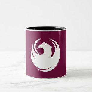 Phoenix city flag Two-Tone coffee mug