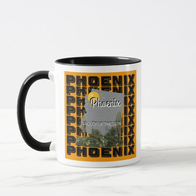 Phoenix coffee mug  (Left)