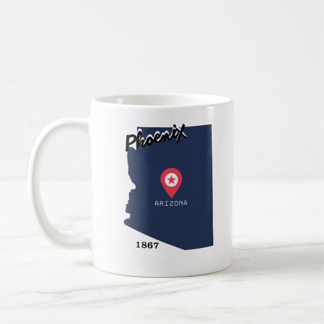 Phoenix coffee mug  (Left)