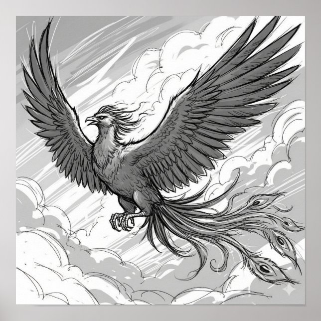 Phoenix Concept Art Poster (Front)