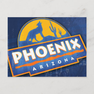 Phoenix Coyote Postcard