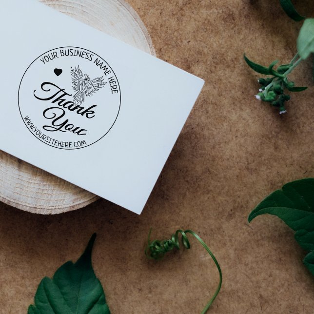 Phoenix Custom Business Thank You Rubber Stamp (Creator Uploaded)