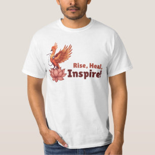 Phoenix Doctor Healing Lotus – Rise, Heal, Inspire T-Shirt