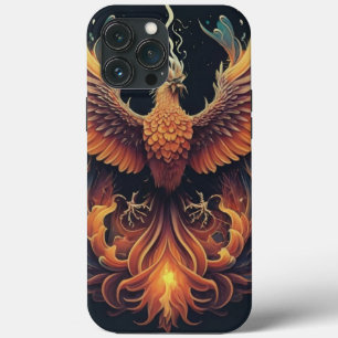 Phoenix Elegance: iPhone Case with Stunning Bird 