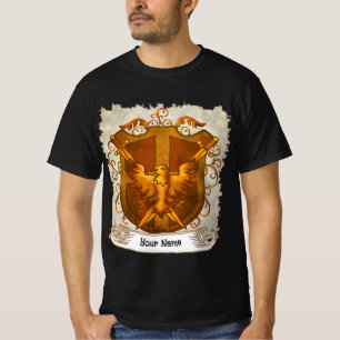 Phoenix Family Crest Surname T-Shirt