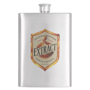 Phoenix Feather Extract Halloween Party Vintage Hip Flask