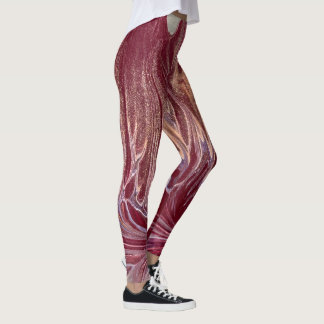 Phoenix feather leggings