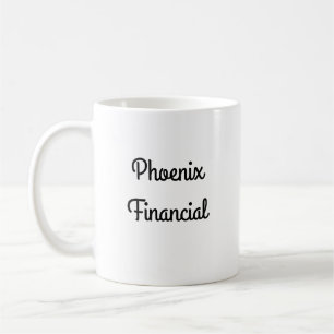 Phoenix Financial Coffee Mug - Left Hand Design