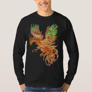 Phoenix Fire Bird From the Ashes I Rise Phoenix T-Shirt