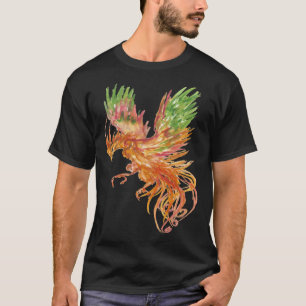 Phoenix Fire Bird From the Ashes I Rise Phoenix T-Shirt
