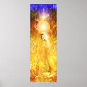 Phoenix Fire Bird TRANSMUTATION Poster