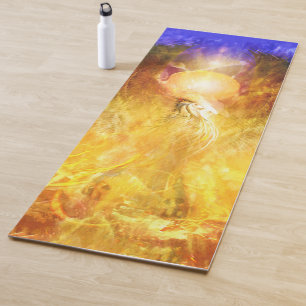 Phoenix Fire Bird 	TRANSMUTATION Yoga Mat