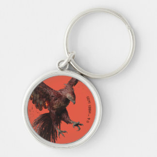 Phoenix Flying Graphic Key Ring