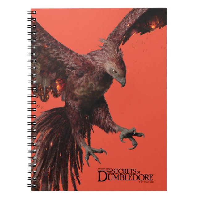 Phoenix Flying Graphic Notebook (Front)