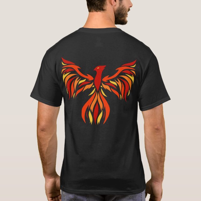 Phoenix Force Robotics FTC T-Shirt (2 Sided) (Back)