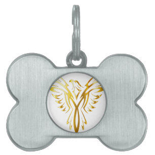 phoenix gold pet ID tag