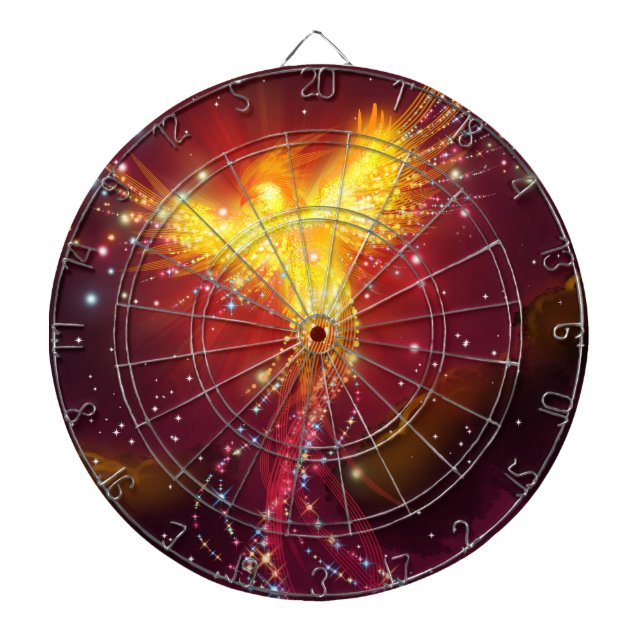 Phoenix in Flight Dartboard (Front)