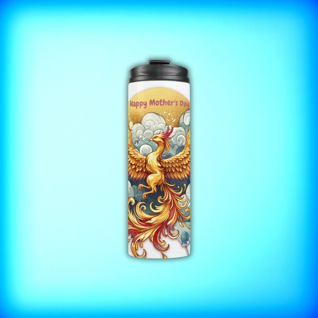 Phoenix in the Clouds Happy Mother's Day | Thermal Tumbler (Creator Uploaded)