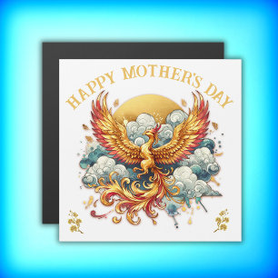 Phoenix in the Clouds Mother's Day   Magnetic Card