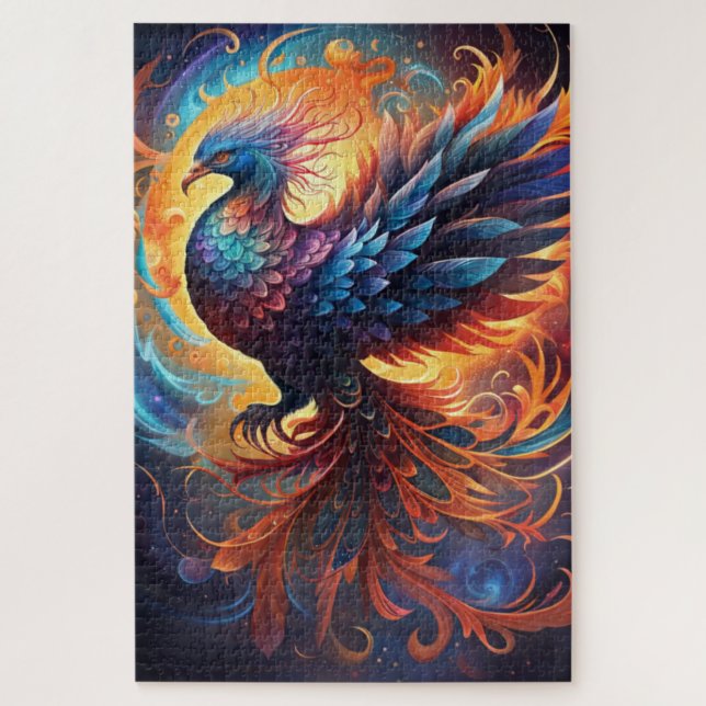 Phoenix Jigsaw Puzzle (Vertical)