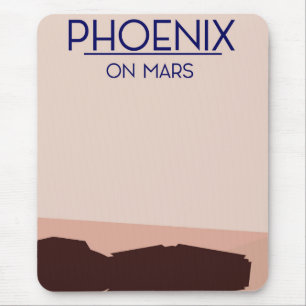 Phoenix lander on Mars. Mouse Pad