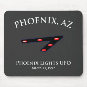 Phoenix Lights UFO Mouse Pad