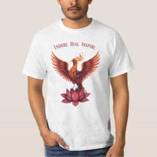  Phoenix Lotus Moon – Endure. Heal. Inspire  T-Shirt