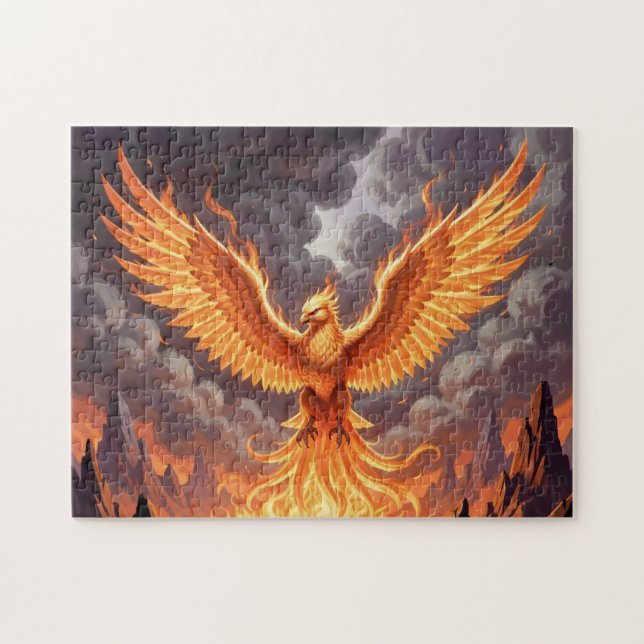 Phoenix Majestique Jigsaw Puzzle (Horizontal)