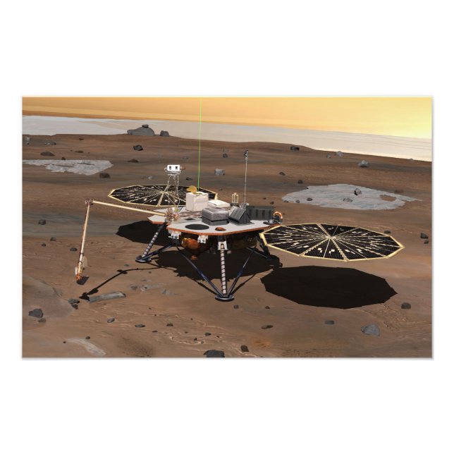 Phoenix Mars Lander Photo Print (Front)
