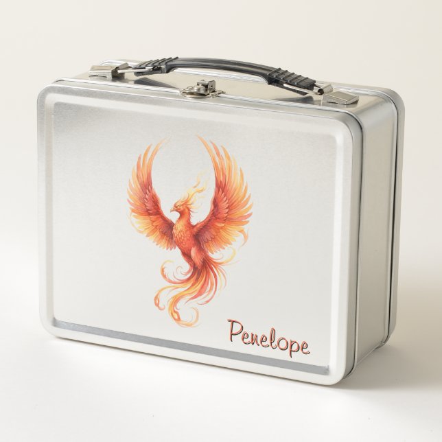 Phoenix Metal Lunch Box (Front)