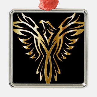 phoenix- metal ornament