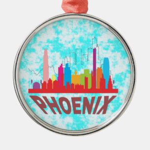 Phoenix Metal Tree Decoration