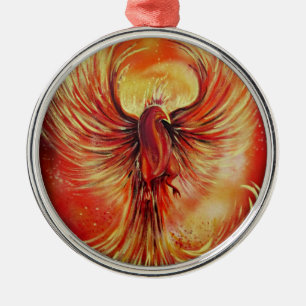 Phoenix Metal Tree Decoration