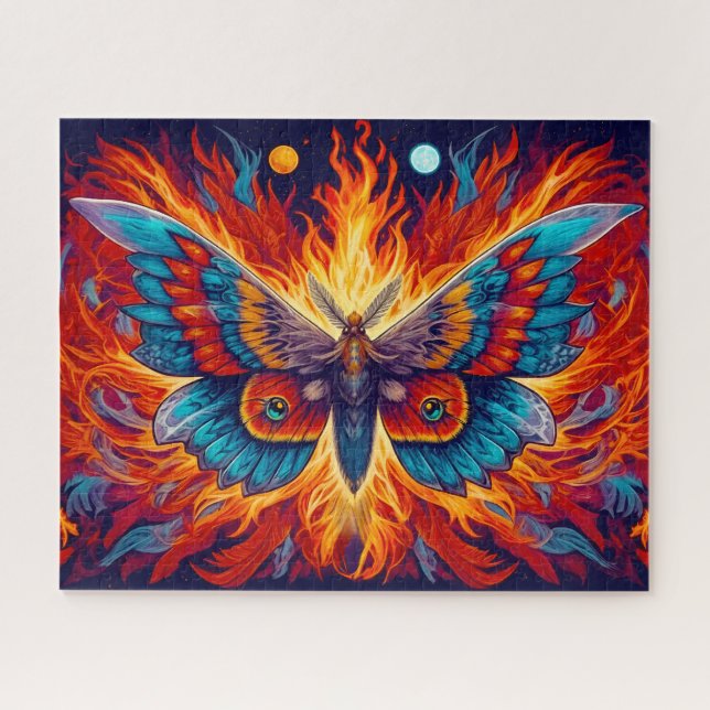 Phoenix Moth Jigsaw Puzzle (Horizontal)