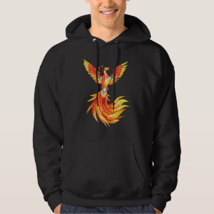 Phoenix Mythical Rebirth Rising Born Again Phoenix Hoodie