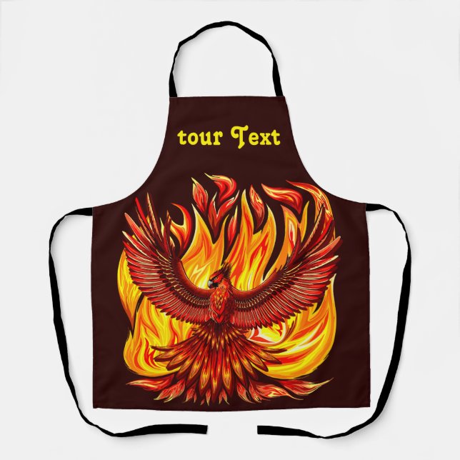 Phoenix mythological immortal Creature Apron (Front)