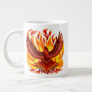 Phoenix mythological immortal Creature Large Coffee Mug