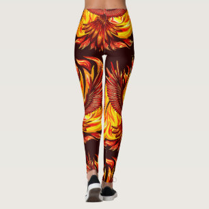 Phoenix mythological immortal Creature Leggings