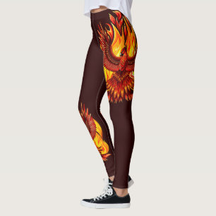 Phoenix mythological immortal Creature Leggings