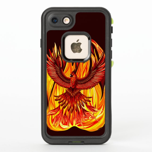 Phoenix mythological immortal Creature LifeProof iPhone Case (Back)