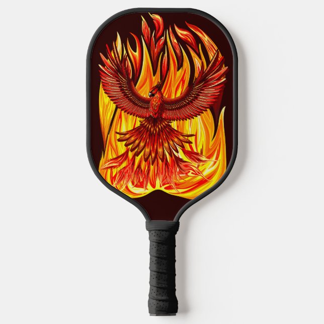 Phoenix mythological immortal Creature Pickleball Paddle (Front)