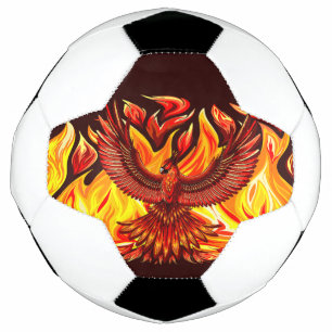 Phoenix mythological immortal Creature Soccer Ball