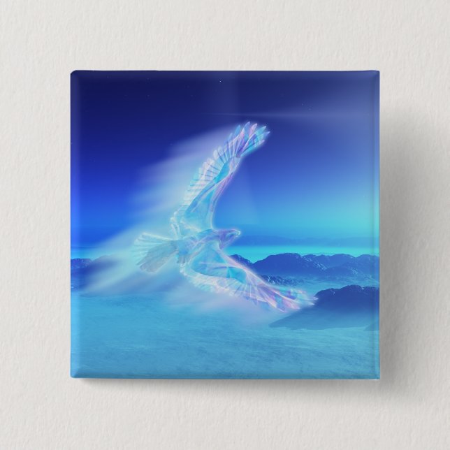 Phoenix of the North Button (Front)