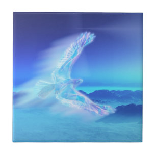 Phoenix of the North Decorative Tile