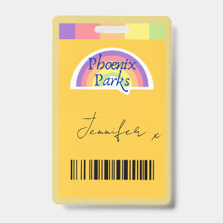 Phoenix Parks Badge ID Badge
