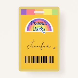 Phoenix Parks Badge ID Badge