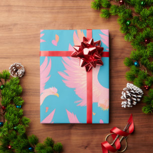 Phoenix Pastel Colourful Personalised Pattern Wrapping Paper